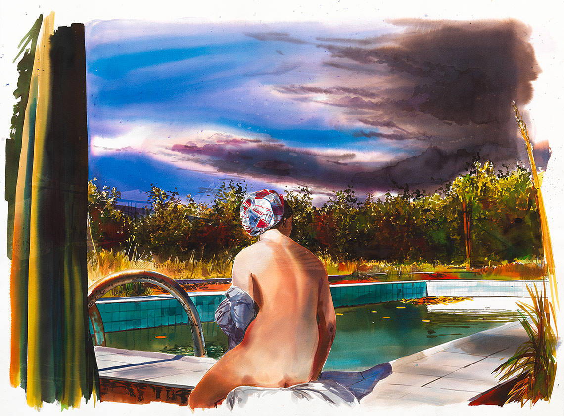 Aus dem Rahmen fallen (Ingres)